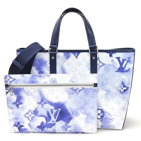 louis vuitton watercolor tote|louis vuitton oversized tote.